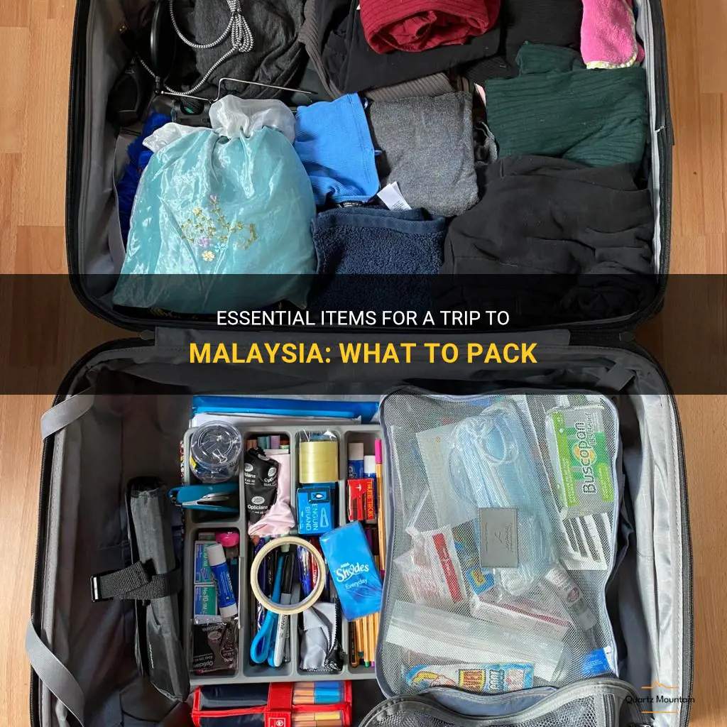 what to pack to malaysia