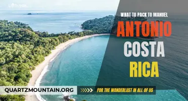 Essential Items to Pack for a Memorable Trip to Manuel Antonio, Costa Rica
