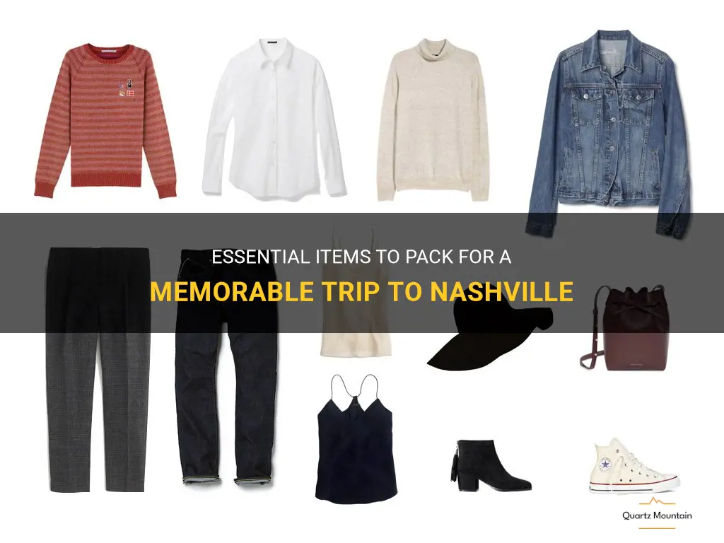 what to pack to nashville