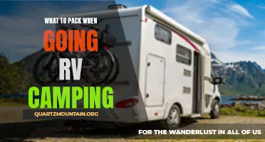 Essential Items to Pack for a Memorable RV Camping Adventure