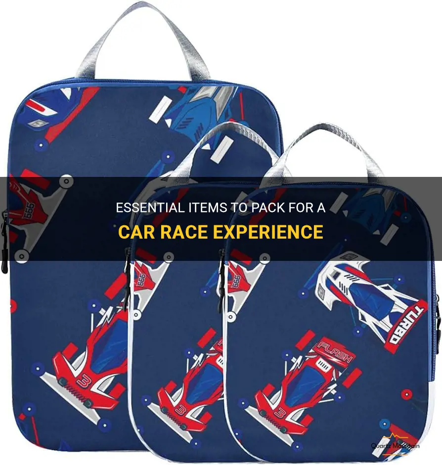 what to pack when going to a car race