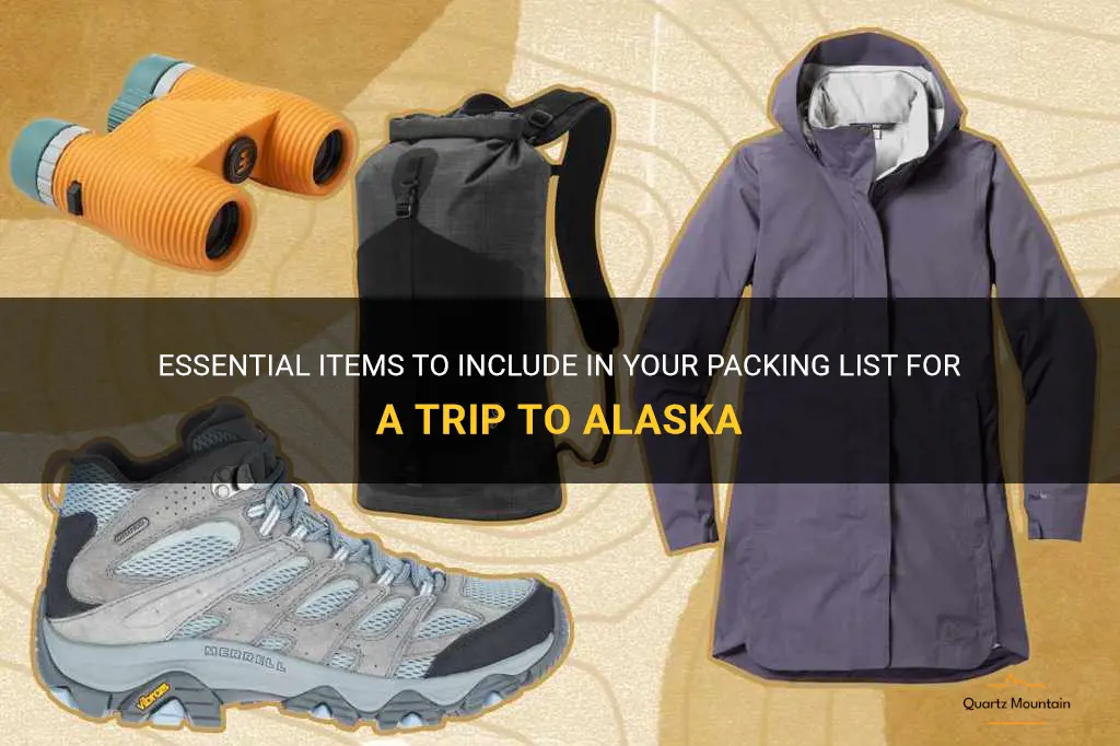 what to pack when going to alaska