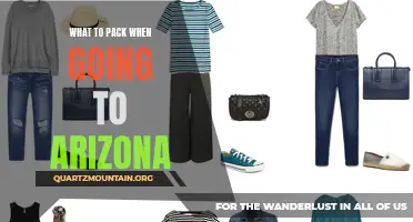 Essential Items to Pack for Your Trip to Arizona