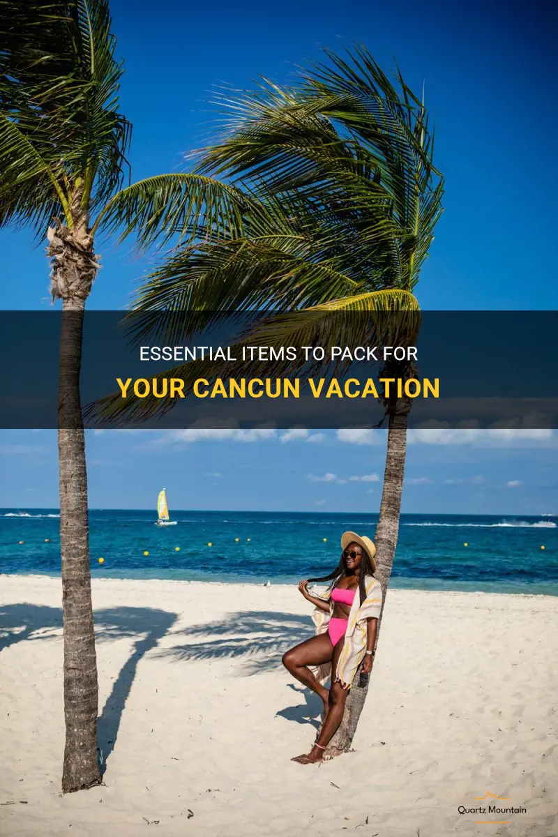 what to pack when going to cancun
