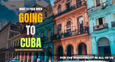 Essential Items to Pack for a Memorable Trip to Cuba