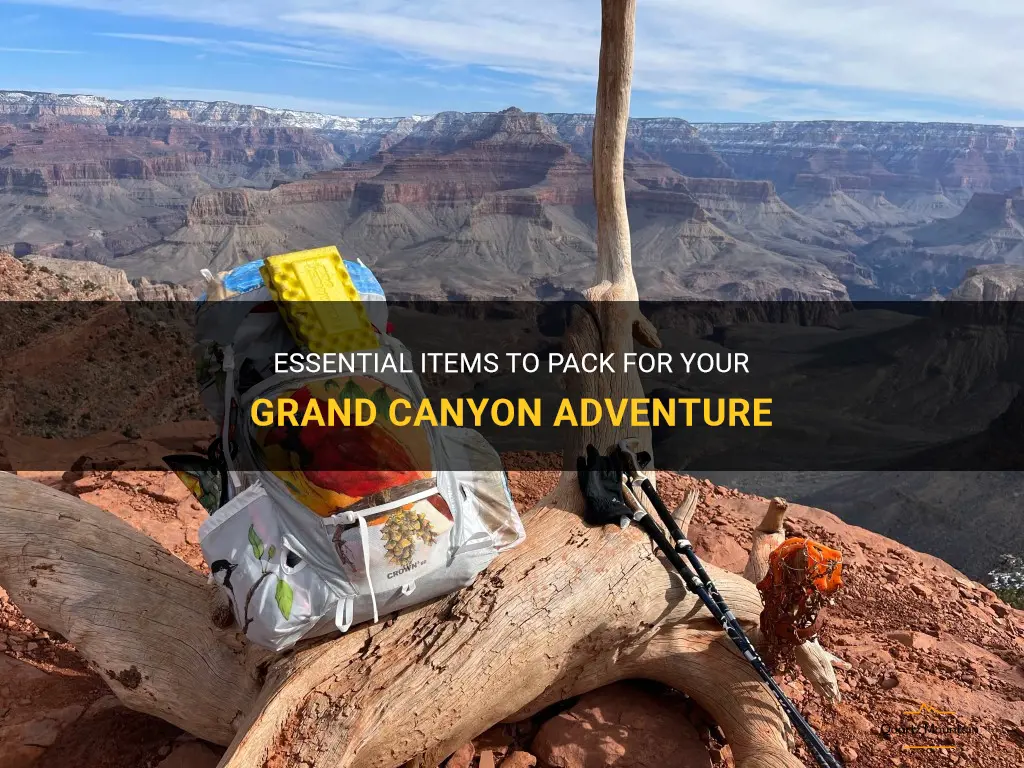 what to pack when going to grand canyon