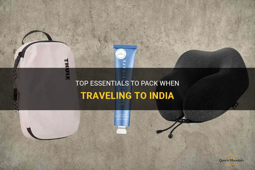 what to pack when going to india
