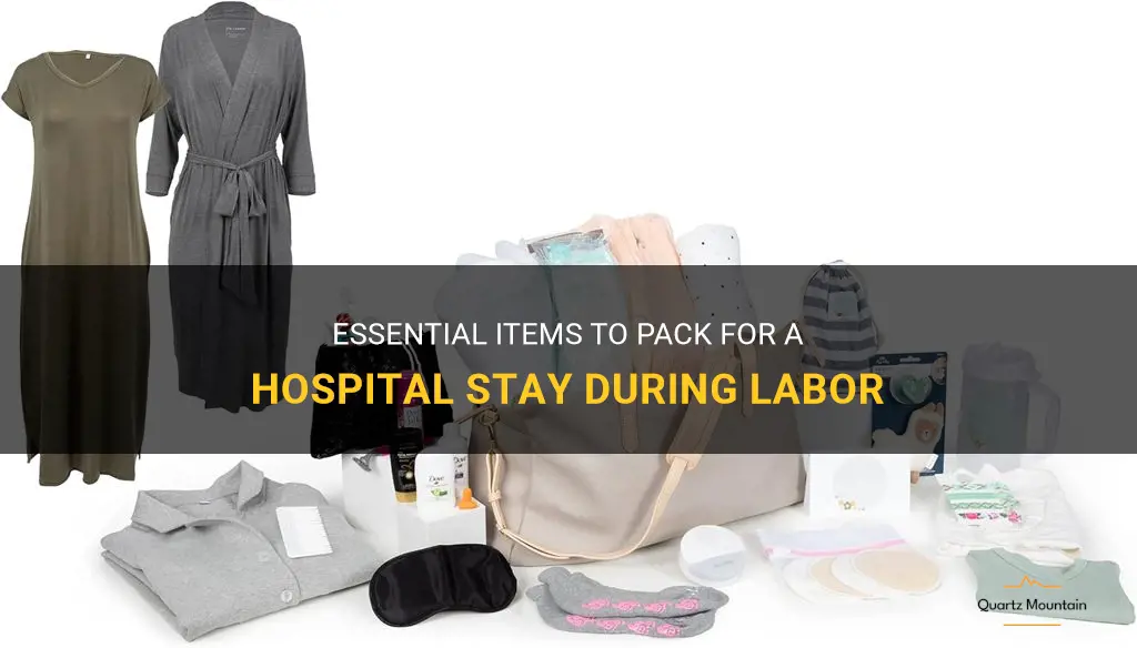 what to pack when going to the hospital in labor