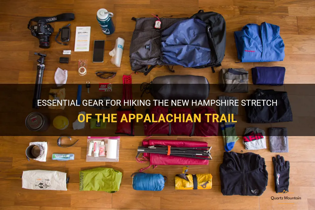 what to pack when hiking nh apalachan trail stretch