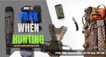 Essential Items to Pack for a Successful Hunting Trip