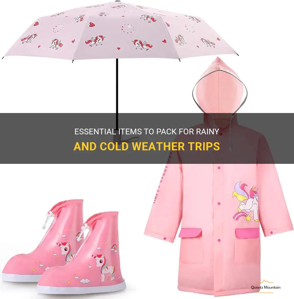 what to pack when is raining and cold