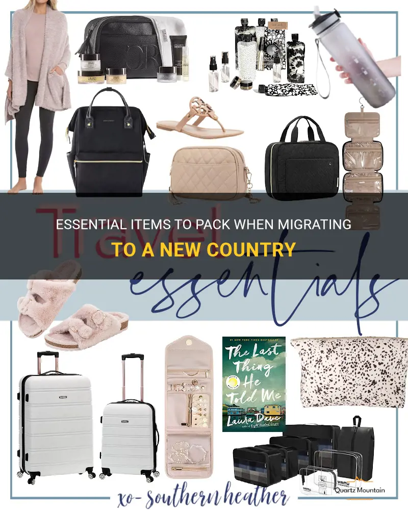 what to pack when migrating