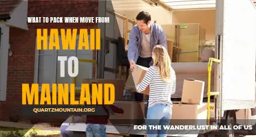Essential Items to Pack When Moving from Hawaii to the Mainland