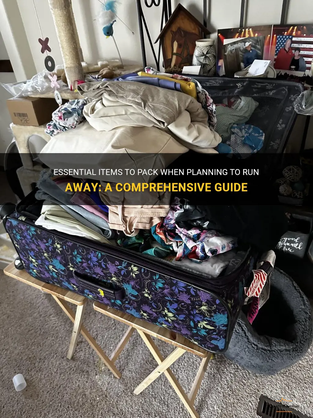 what to pack when planning to run away