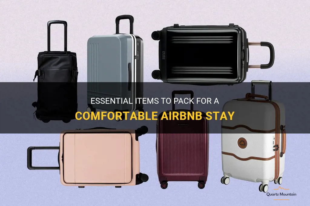 what to pack when staying at an airbnb