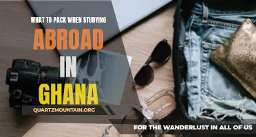 Essential Items to Pack When Studying Abroad in Ghana