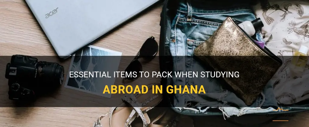 what to pack when studying abroad in ghana