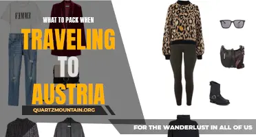 10 Essential Items to Pack When Traveling to Austria