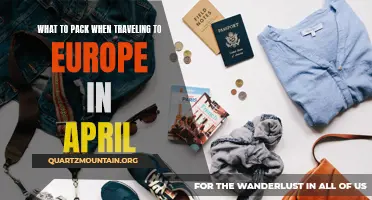 Must-Have Essentials for Traveling to Europe in April