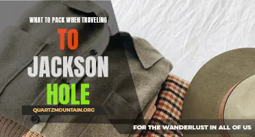 7 Essential Items to Pack When Traveling to Jackson Hole
