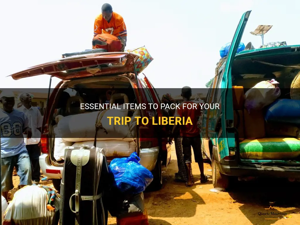 what to pack when traveling to liberia