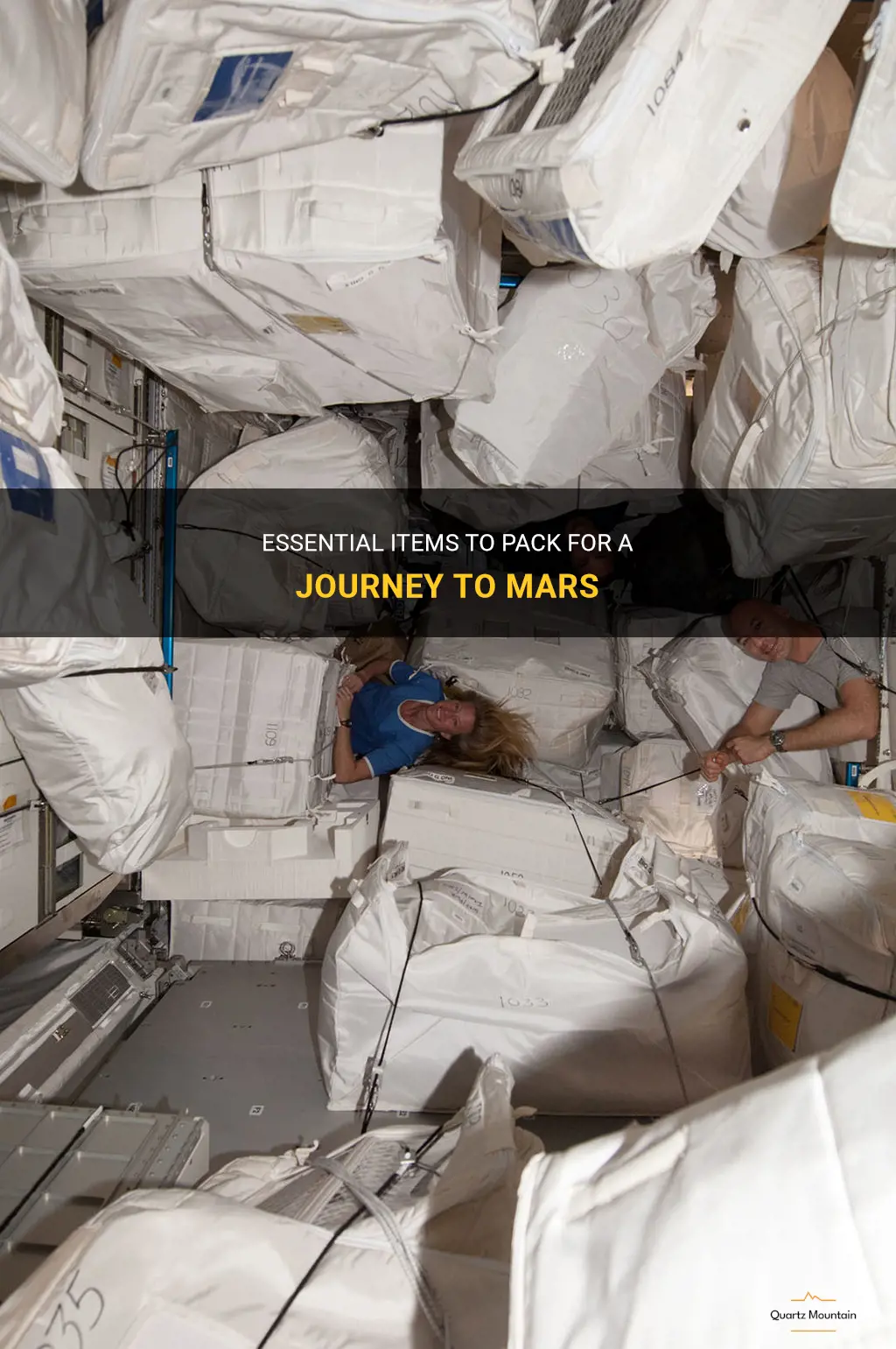 what to pack when traveling to mars