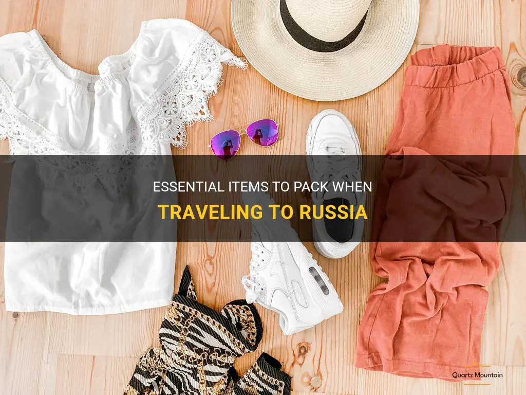 what to pack when traveling to russia