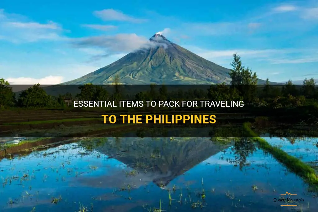 what to pack when traveling to the philippines