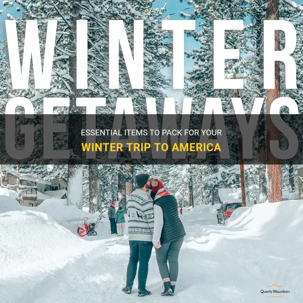what to pack when travelling to america in winter
