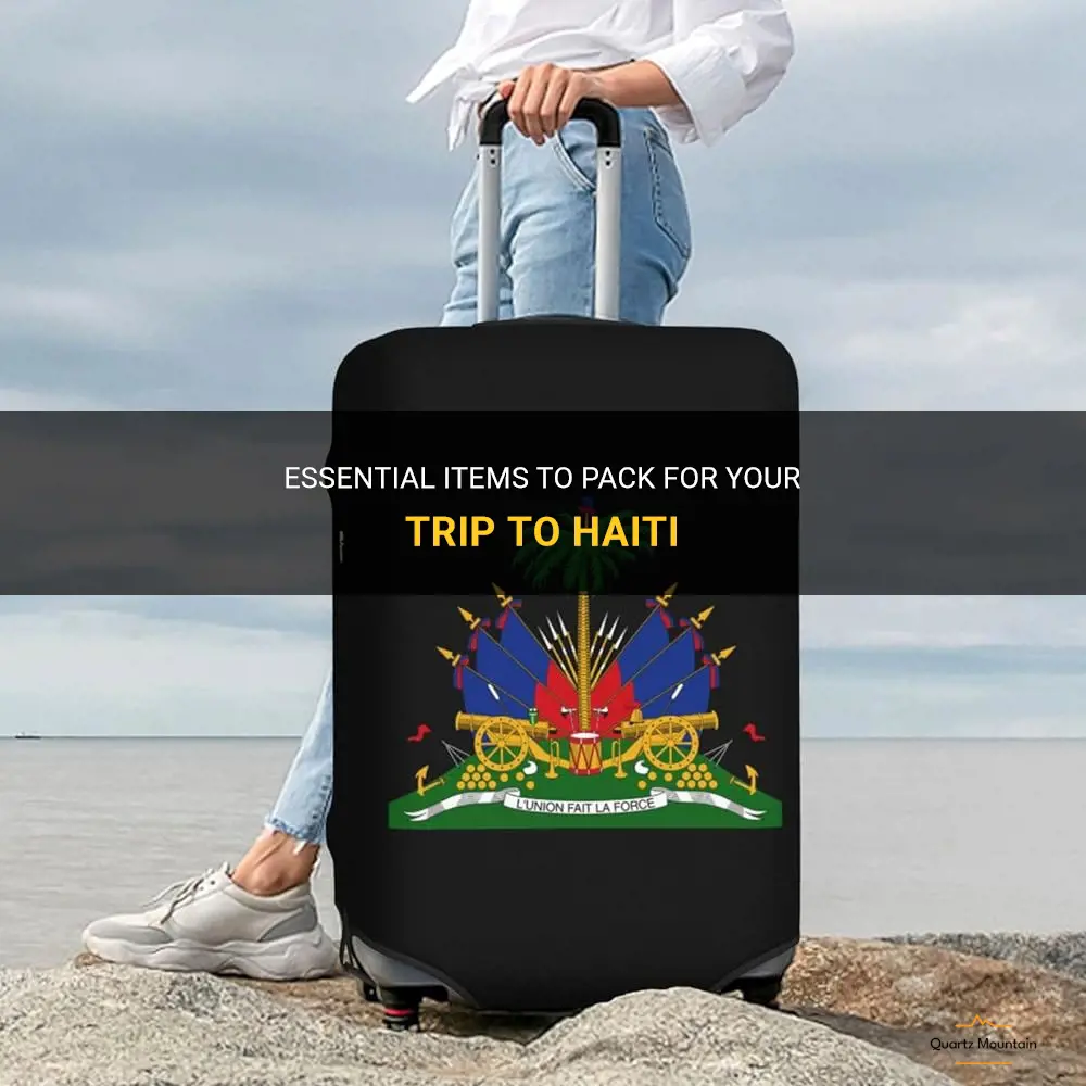 what to pack when travelling to haiti