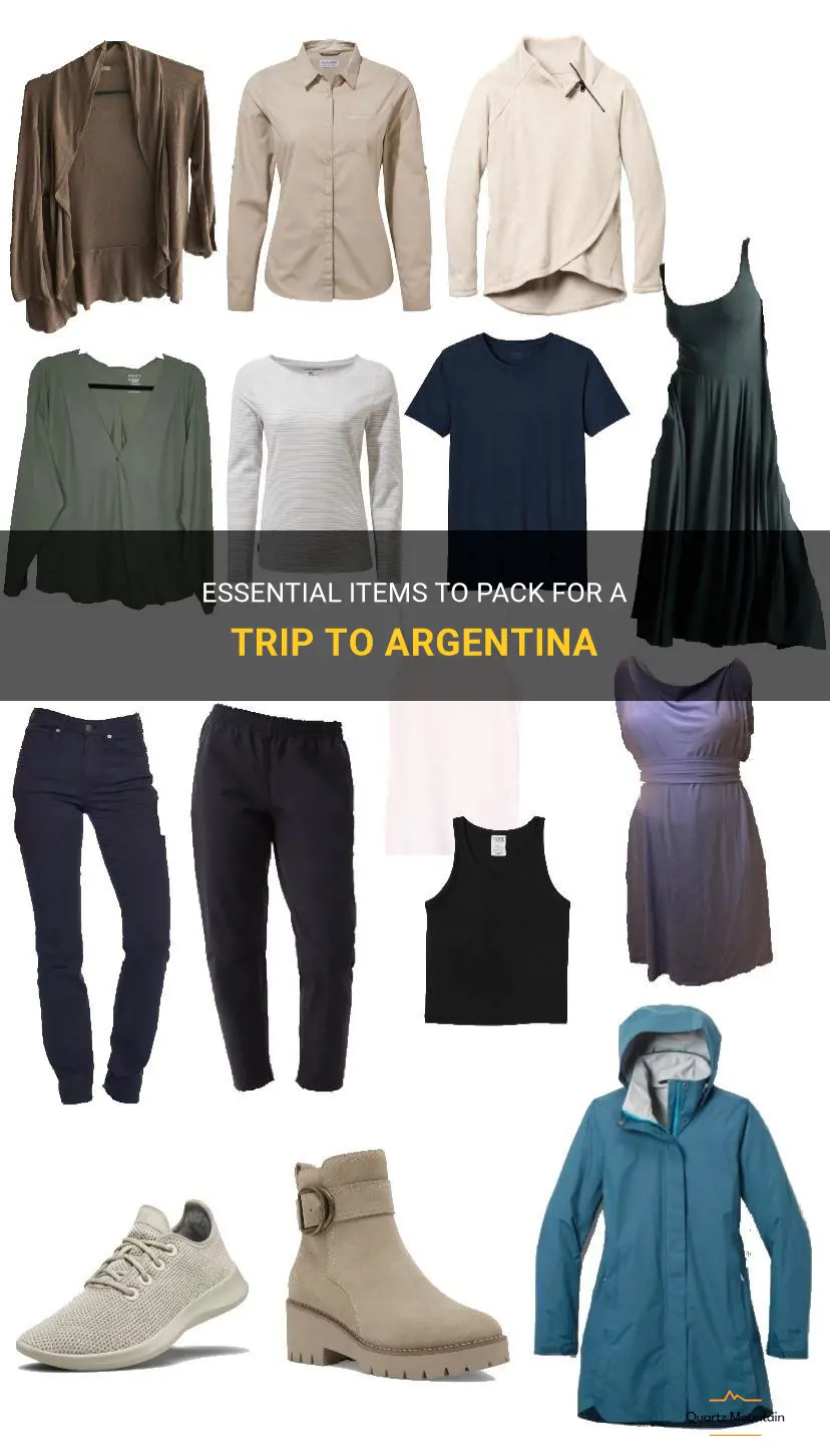 what to pack when visiting argentina