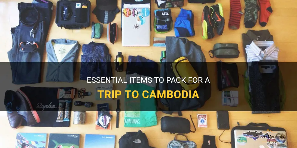 what to pack when visiting cambodia