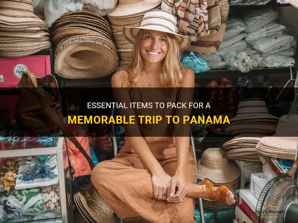 what to pack when visiting panama