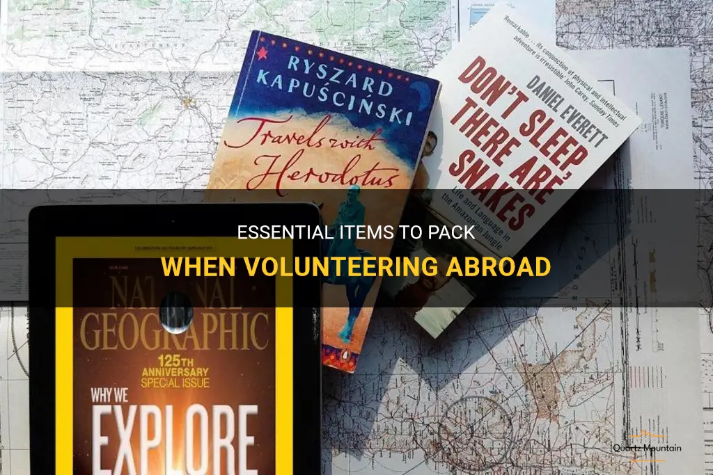 what to pack when volunteering abroad
