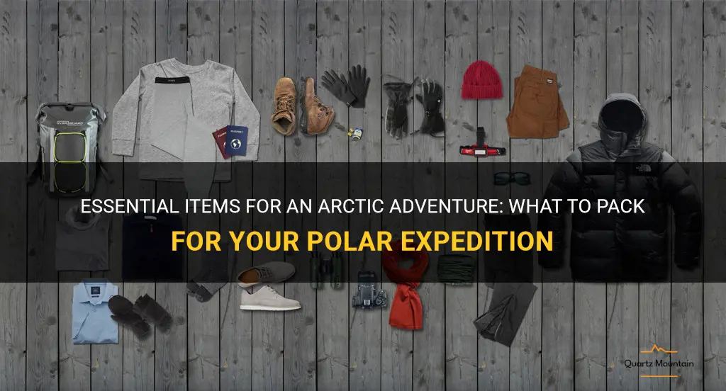 what to pack when you go to the artic