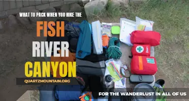 Essential Items to Pack for Hiking the Fish River Canyon