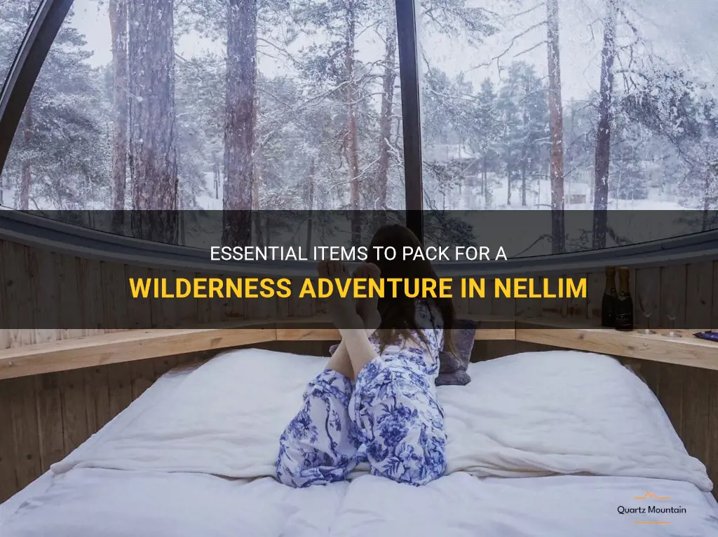 what to pack wilderness nellim