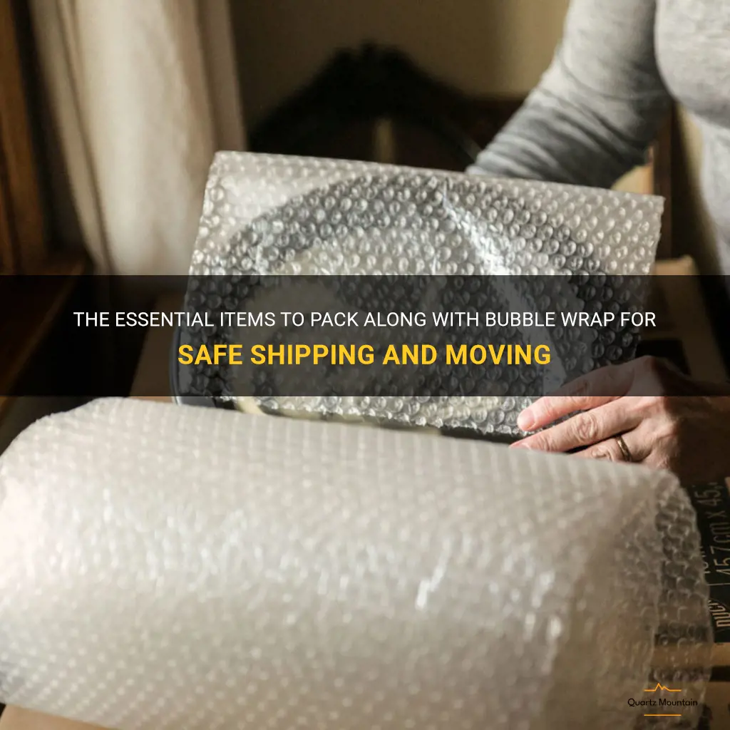 what to pack with bubble wrap