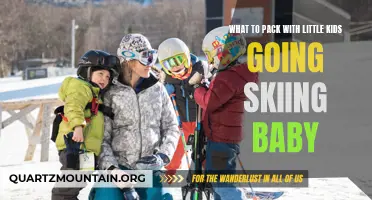 Essential Items to Pack for Skiing with Little Kids and Babies