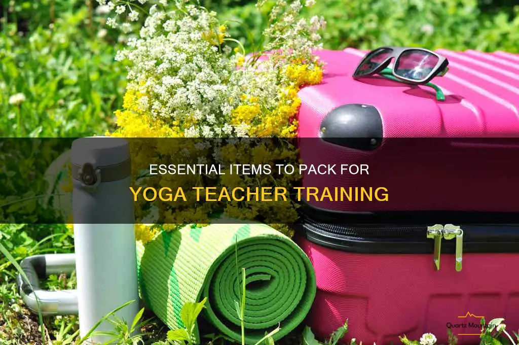 what to pack yoga teacher training