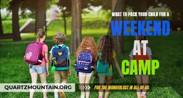 Essential Items to Pack for Your Child's Weekend at Camp