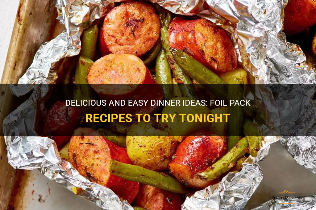 what to put in a foil pack for dinner