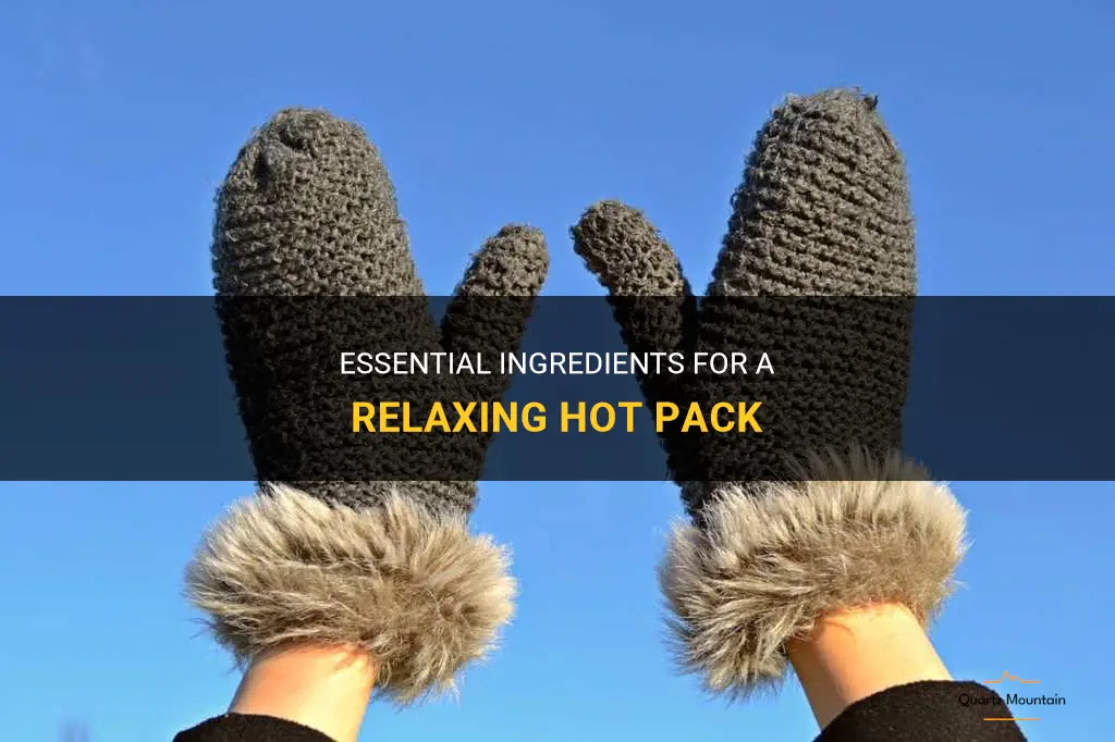 what to put in a hot pack