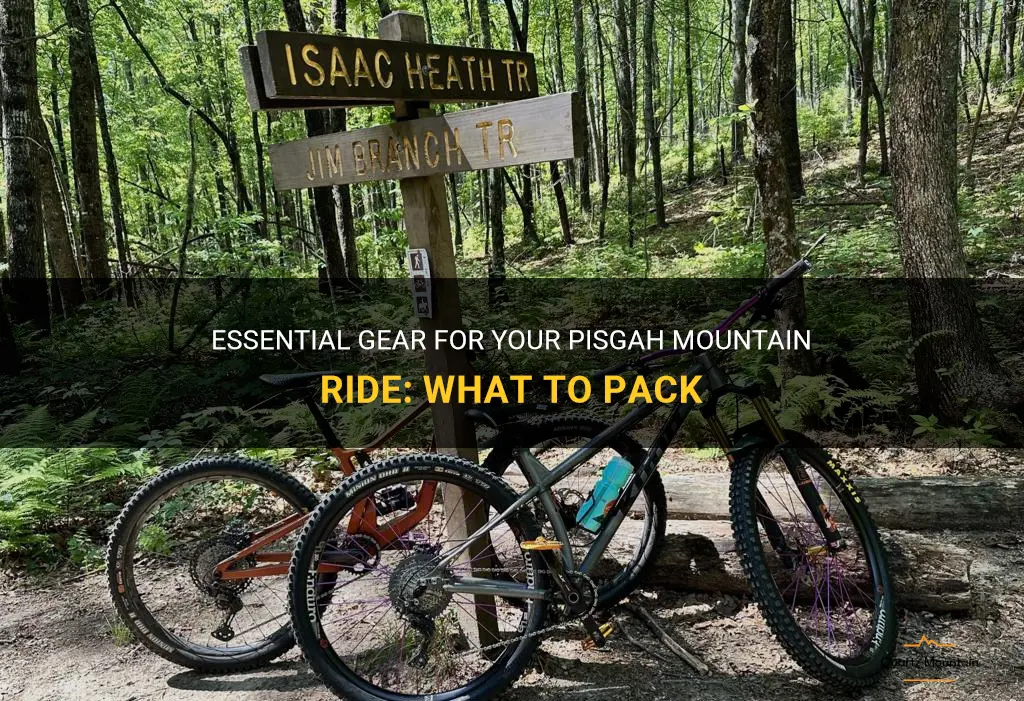 what to put in pack for pisgah ride