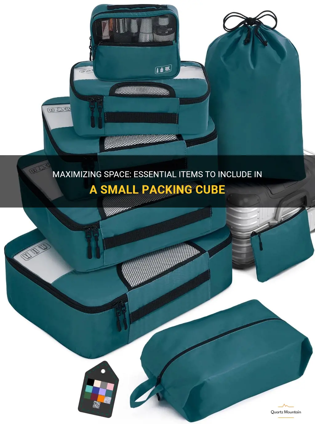 what to put in small packing cube