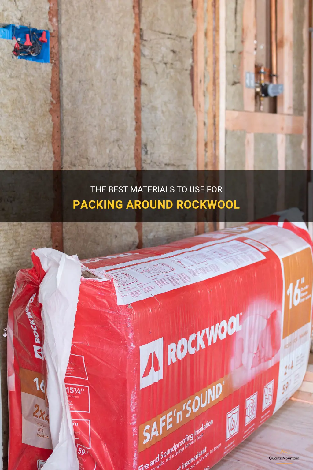what to use to pack around rock rockwool