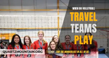 Exploring the Schedule of Volleyball Travel Teams: When Do They Play?