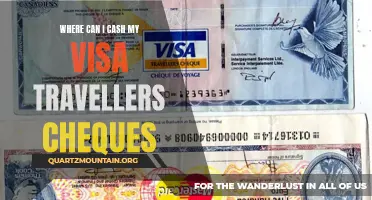 Finding Convenient Locations to Cash Visa Travelers Cheques