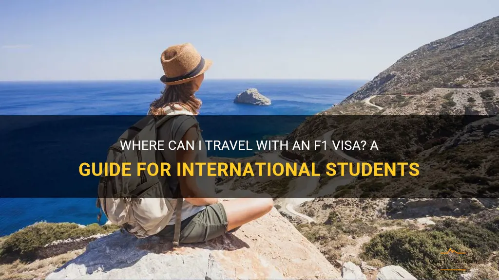 where can i travel with f1 visa