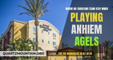 Exploring the Accommodation Options for Traveling Teams Playing Against the Anaheim Angels